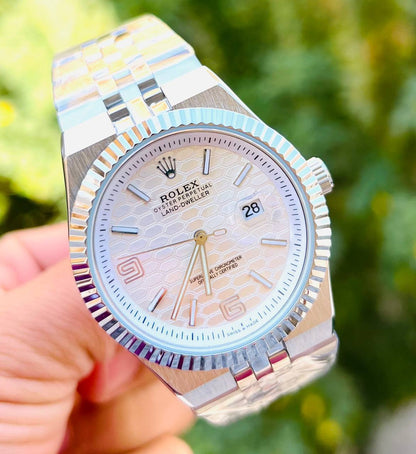RO Datejust High-End Edition Classic White Hon