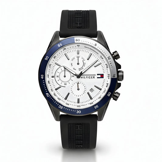 TOM  Mens Sport Watch Black & Si