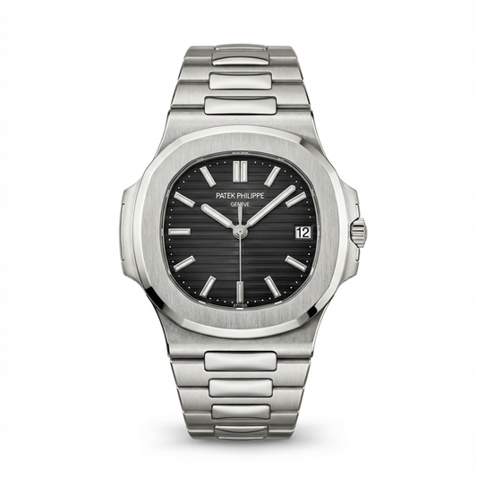 PP Nautilus Black dial for men (semi-automatic)