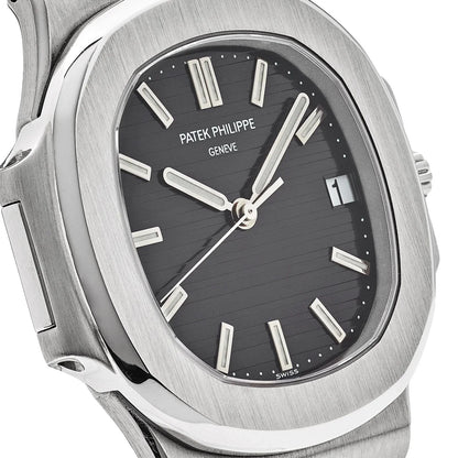 PP Nautilus Black dial for men (semi-automatic)